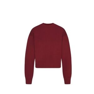 Skims women’s red crewneck